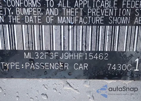 2017 Mitsubishi Mirage G4 Es z USA, uszkodzony, nr VIN ML32F3FJ9HHF15462